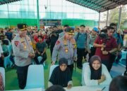 Kunjungi Polda Sumut, Kapolri Tinjau Renovasi Masjid hingga Bakti Sosial