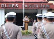 Hari Pertama Operasi Ketupat, Polres Pasuruan Sigap Siaga di Beberapa Titik Strategis
