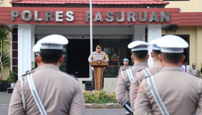Hari Pertama Operasi Ketupat, Polres Pasuruan Sigap Siaga di Beberapa Titik Strategis