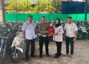 Puluhan Motor Barang Bukti Hasil Operasi Terpadu Polres Pasuruan Kota Diamanakan di Gudang Rubasan II Jatim
