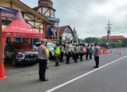 Menunjang Keamanan Dan Kenyamanan Para Pemudik, Babinsa Bersama Tiga Pilar Amankan Pos Pam Lebaran