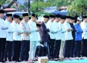 Wakapolri dan PJU Polri Laksanakan Salat Ied di Lapangan Bhayangkara