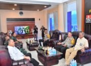 Kapolda Sulteng Terima Kunjungan Silaturahmi Pangdam XIII/Merdeka