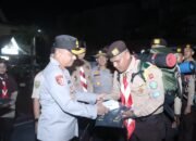 Sukseskan Upaya Menanggulangi Kebakaran, Kapolres Lepas Kontingen Ikuti Jambore Karhutla 2025