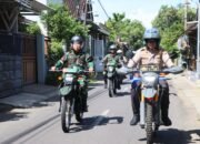 Sinergitas Polres Kediri Kota Bersama Kodim 0809 Gelar Patroli Gabungan