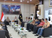 Jalin Sinergitas, Kapolda Terima Kunjungan Kakanwil Ditjenpas Kalteng
