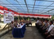 Kunjungan Kerja Kapolres Raja Ampat ke Polsek Waigeo Selatan