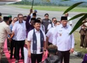 Wakapolda Gorontalo Hadiri Penjemputan Menteri Kelautan dan Perikanan di Bandara Djalaluddin