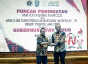 Kapolda Jatim Raih Penghargaan Prapanca Award di Puncak HPN 2025