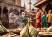 “Ater-Ater”, Tradisi Saling Berbagi Di Perayaan Lebaran Ketupat Di Dusun Kedanten