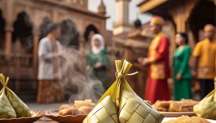 “Ater-Ater”, Tradisi Saling Berbagi Di Perayaan Lebaran Ketupat Di Dusun Kedanten