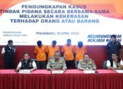 Mengamuk di Kantor Polisi, 4 Debt Collector Ditangkap