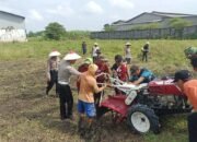 Dukung Asta cita Polsek Gempol Gelar Pembukaan Lahan dan Pembagian Bibit Jagung