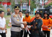 Siap Hadapi Karhutla, Kapolda Kalteng Hadiri Apel Gelar Personil dan Sarpras Penanganan Darurat Karhutla Di Kantor Gubernur