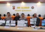 Sukses Berantas Narkoba: Polres Kuningan Tangkap 11 Tersangka dalam 9 Kasus