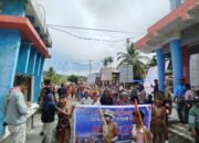 Puluhan Personil Polres Raja Ampat Diterjunkan Dalam Rangka Pengamanan Karnaval HUT Kabupaten Raja Ampat ke-22