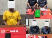 Dari 7 TKP, Ditresnarkoba Polda Kalteng Amankan 2,1 Kg Sabu dari 8 Tersangka 