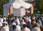 Maknai Hari Raya Idul Adha 1444 H, Polda Kalteng Gelar Salat Id Bersama Masyarakat