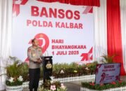 Kick Off Bakti Sosial Hari Bhayangkara ke-79, Polda Kalbar Hadir untuk Masyarakat