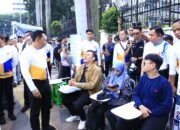 Kapolri Hadiri CFD Bhayangkara Sport Day, Sapa Warga di Bundaran HI