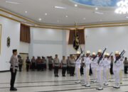 Jelang HUT Bhayangkara ke-79, Polda Kalteng Gelar Pencucian Pataka Manunggal Dharma Karya Jaya