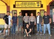 Reskrim Polres Gorontalo Jemput Paksa “HP”, Di Bahodopi Sulteng, Atas Kasus Penggelapan Perusahaan di Wilayah Telaga Biru