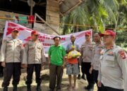 SPN Polda Gorontalo Berikan Bantuan  Kepada Warga Kurang Mampu dan Para Lanjut Usia Jelang HUT Bhayangkara ke-79