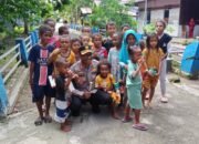Kapolres Raja Ampat AKBP James O. Tegai S.I.K Pimpin Giat Bakti Religi dan Bansos, Sambut Hari Bhayangkara ke-79