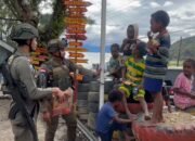 Satgas Ops Damai Cartenz Tebar Kepedulian dan Kebahagiaan di Paniai dan Intan Jaya