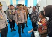 Sebanyak 1.200 Warga Ikut Pemeriksaan Kesehatan Gratis, Kapolri Hadiri Bakti Kesehatan dan Bakti Sosial di Polda Lampung