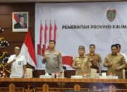 Rakor Bersama Gubernur, Kapolda Komitmen Dukung Percepatan Program Cetak Sawah dan Optimalisasi Lahan di Kalteng