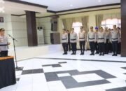 Kapolda Gorontalo Pimpin Upacara Serah Terima Jabatan Sejumlah Pejabat Utama Polda Gorontalo