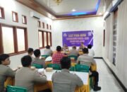 Kapolres Raja Ampat AKBP Jems Oktovianus Tegai S.I.K., Pimpin Giat Lat Pra Ops Patuh Dofior 2025