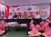 Polda Kalbar Berhasil Musnahkan 23.369,74 gram Sabu dan 2.359 Butir Ekstasi dari Delapan Kasus Besar Narkoba