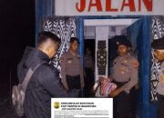 Cegah Gangguan Kamtibmas, Polres Raja Ampat Laksanakan Patroli Malam 