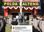 Polda Kalteng Kerahkan Ratusan Personel Pengamanan, Jamin PSU Pilkada di Barito Utara Aman