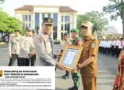 Pimpin Apel Pagi, Kapolda Beri Penghargaan Empat Tokoh Berjasa Atas Keberhasilan Program Kampung Anti Narkoba