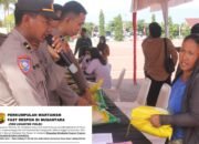 Menjaga Stabilitas Harga, Polda Sulteng dan Bulog Gelar Gerakan Pangan Murah