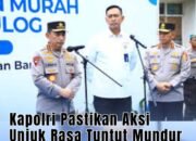 Kapolri Pastikan Aksi Unjuk Rasa Tuntut Bupati Pati Mundur dari Jabatannya dapat Terkendali