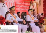 Tunjukkan Dedikasi, Wakapolda Gorontalo Hadiri Upacara Hari Kemerdekaan