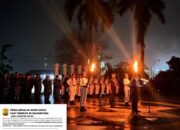 Kenang Jasa Para Pahlawan, Polda Maluku Hadiri Renungan Suci