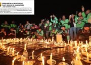 Ojol di Jatim Bersama Polri dan TNI Doa Bersama untuk Affan, Komitmen Kondusif