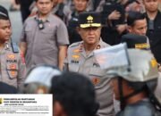 Hari Kedua Aksi Unras di Mapolda Dikawal Kapolda Kalteng dan Ratusan Personel dengan Humanis
