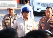 Prabowo: Polisi Terluka Saat Ricuh Akan Dapat Kenaikan Pangkat Luar Biasa
