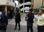 Pasca Unjuk Rasa, Personel Gegana Satbrimob Polda Sumsel Gelar Patroli Skala Besar Antisipasi Gangguan Kamtibmas di Kota Palembang