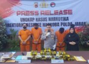 Polda Jabar Gagalkan Peredaran Narkoba Jaringan Internasional dan Lokal, 17,6 Kg Sabu, 19,5 Kg Ganja dan Senjata Api Ilegal