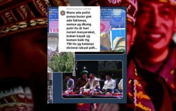 Disebut Banzer Polisi, AGUS FLORES : Mana Ada..Yang Ada Generasi Cinta Polri