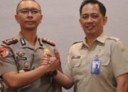 Silaturahmi Kepala UPT PPD Bapenda bersama Kapolres Trenggalek
