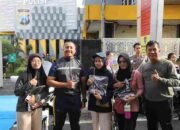 Ramai dan Edukatif, Gebyar Tahun Baru Polres Kediri Hadir di CFD Pare