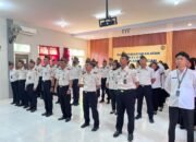 Perkuat Integritas dan Sinergi, Bapas Nusakambangan Ikuti Apel Bersama Daring